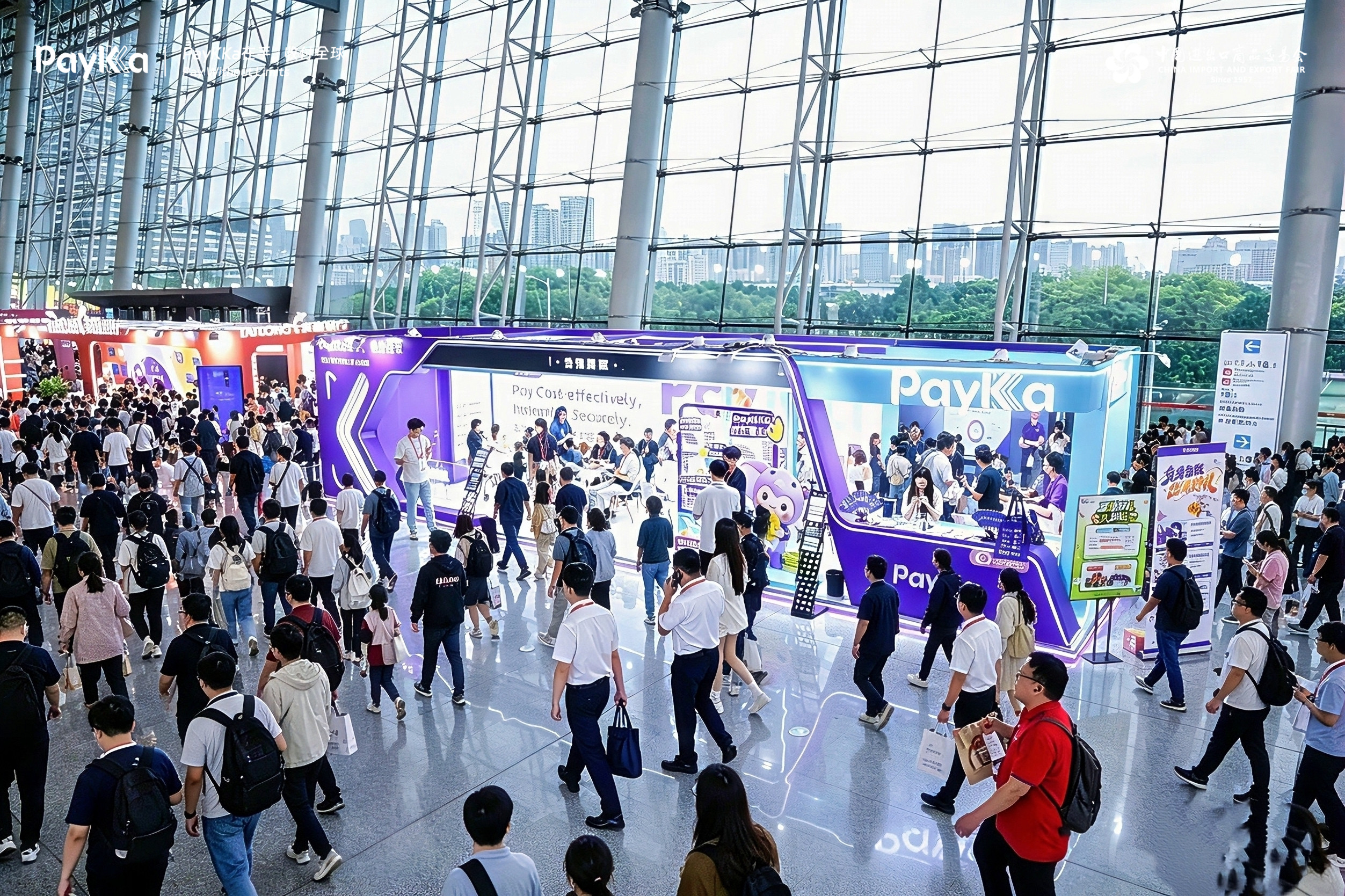 聚焦139届广交会：PayKKa三维赋能，破解跨境支付困局